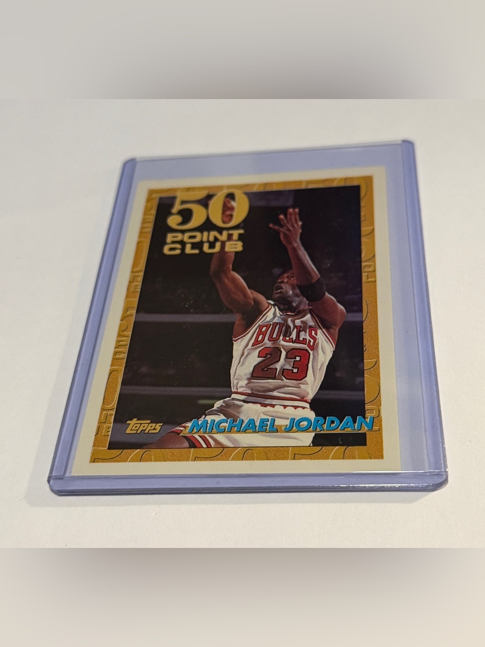 Michael Jordan 1993 Topps Basketball Card 50 Point Club Vintage #64 Collectible